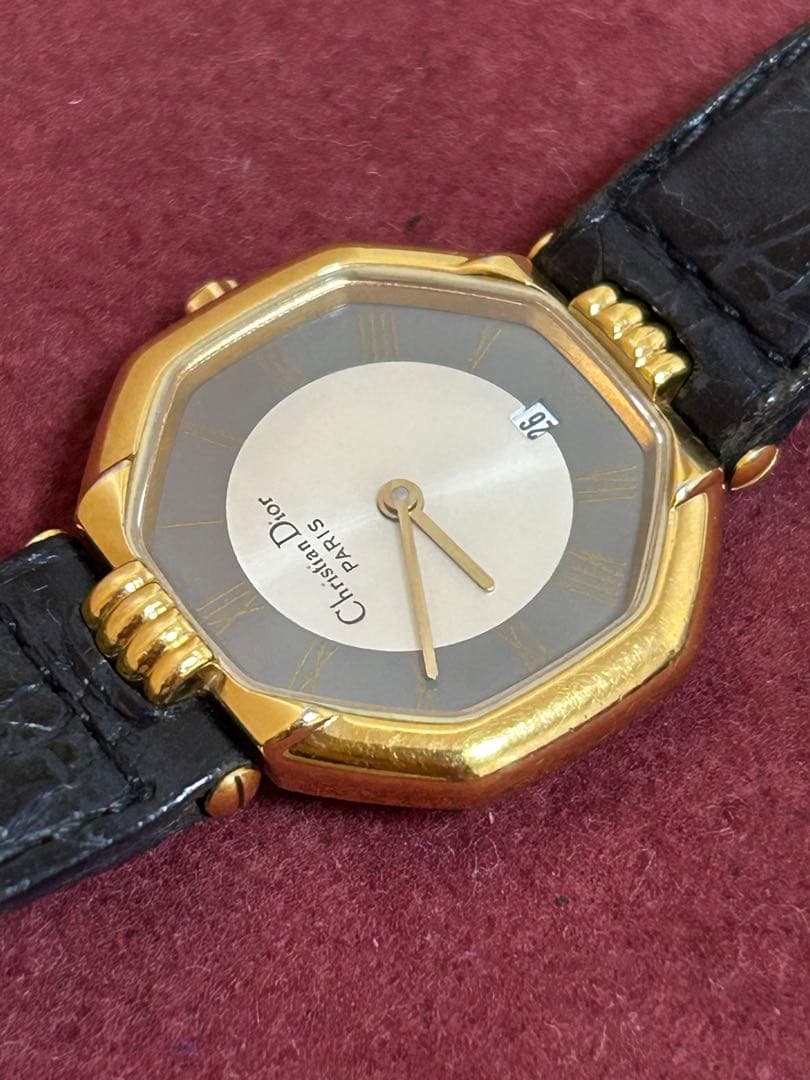 Christian Dior ディオール　腕時計　D48-153