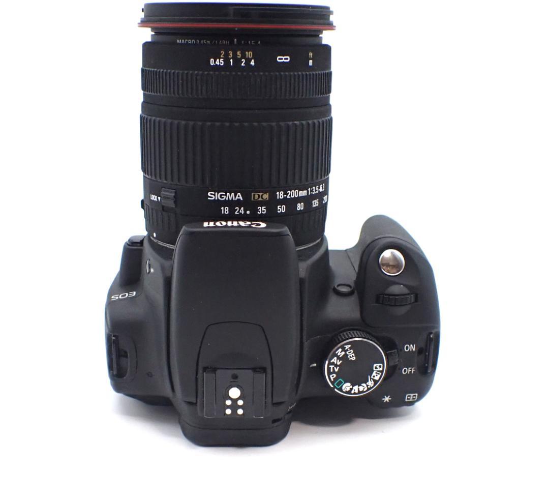 Canon EOSkiss digitalN シグマ18-200mmレンズキット