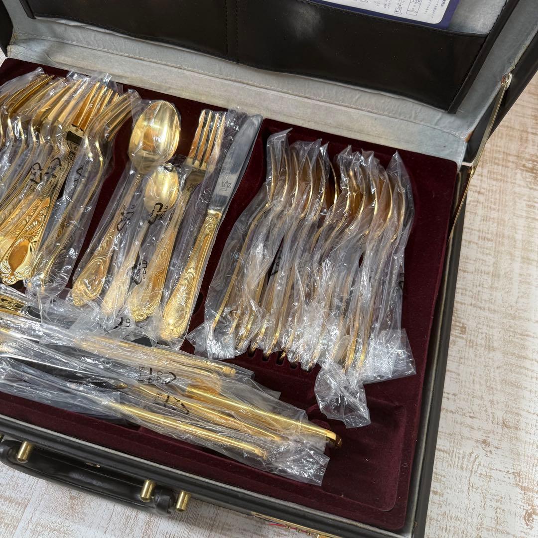 SBS社製　Solingen カトラリーセット （23/24K純金P）ディナー
