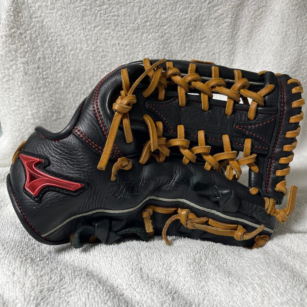 【美品】ミズノ 軟式 外野手用 グローブ ウィルドライブ サイズ14 即戦力