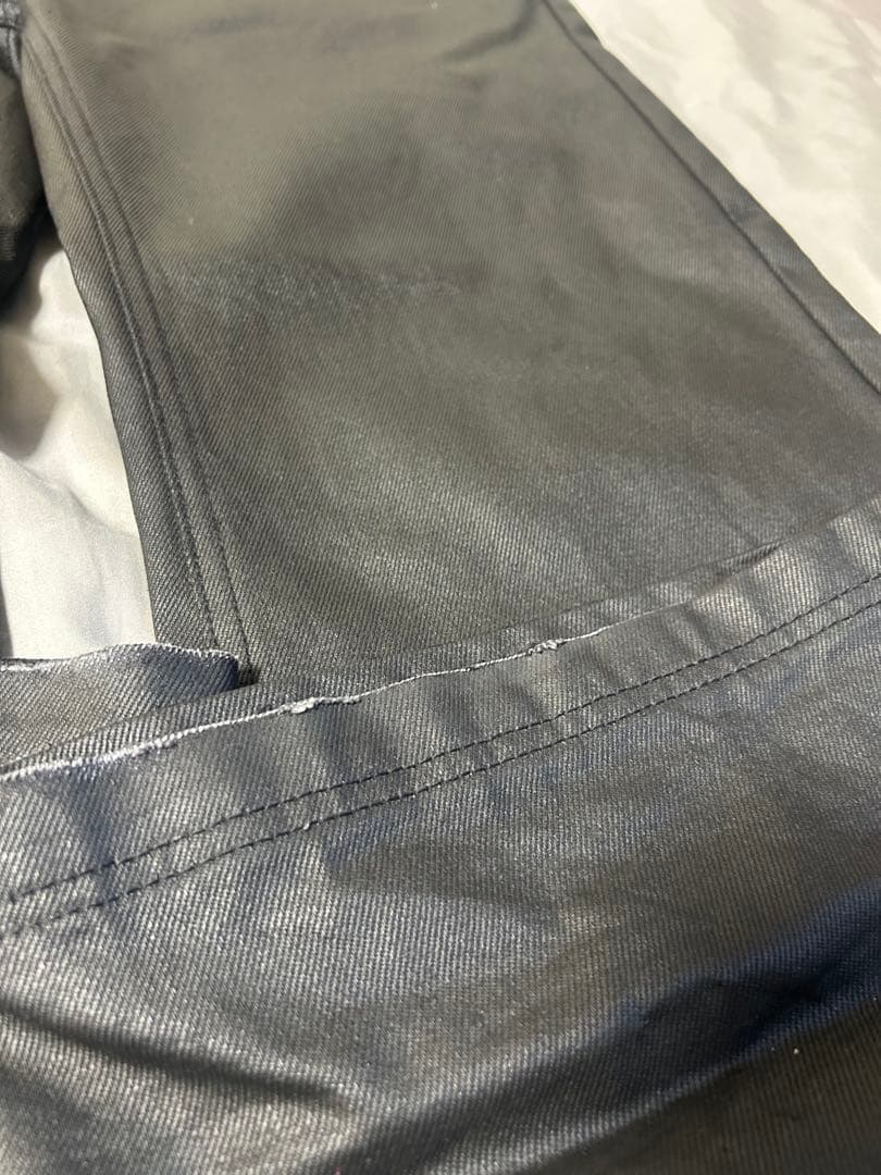 asapmode Stacked Oil Coating Pants Mサイズ