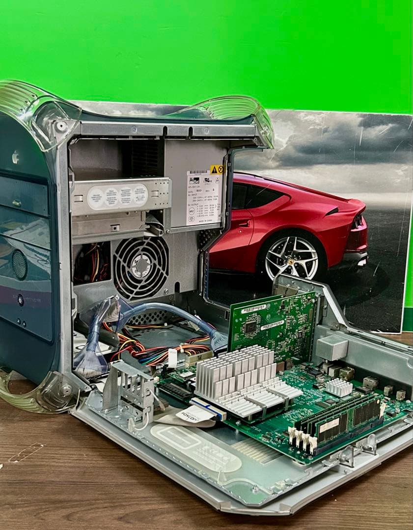 動作商品Apple power Mac G4本体と付属品