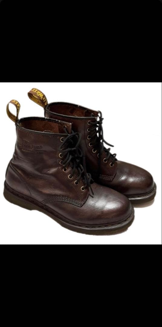 Dr. Martens ダークブラウン ブーツ