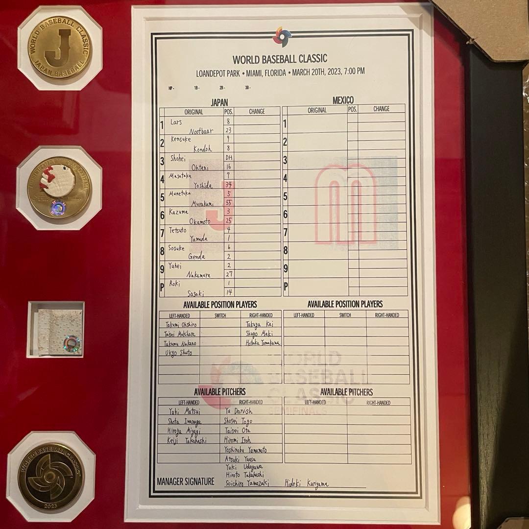 WBC2023準決勝 大谷翔平 プレミアムフォトミント 限定200個 侍ジャパン