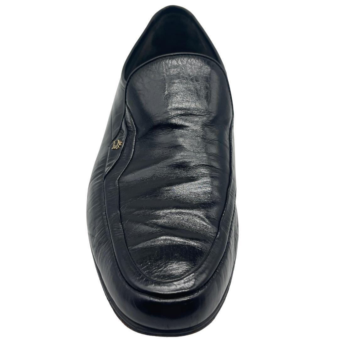 Christian Dior Monsieur レザーローファー 黒 41