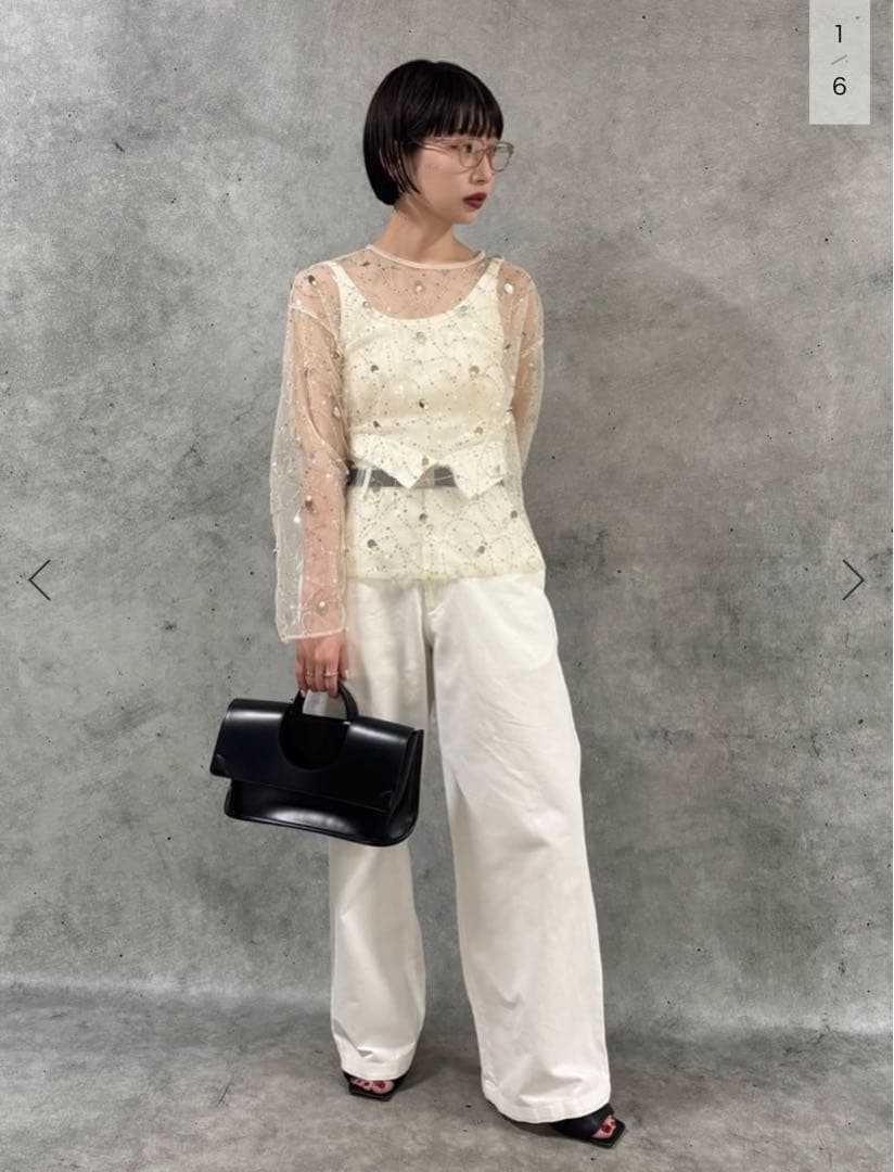 Spick ＆ span Higuchi*S2WAYハイウエストパンツ