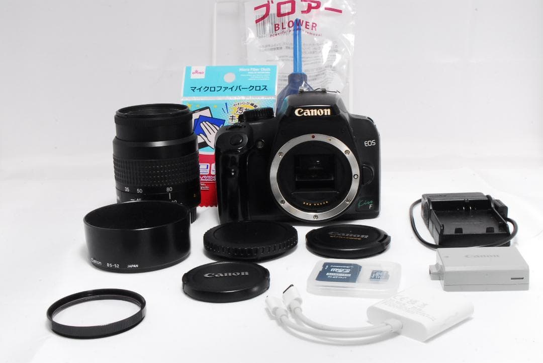Canon EOS Kiss F 35-80mm 初心者向け一眼レフ｜動作確認済