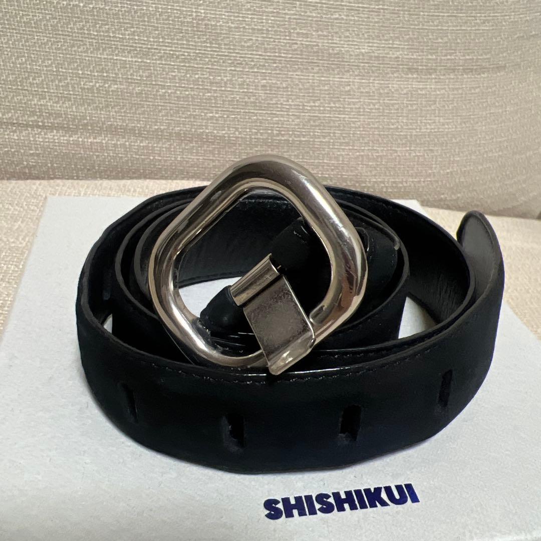 SHISHIKUI BELT 黒