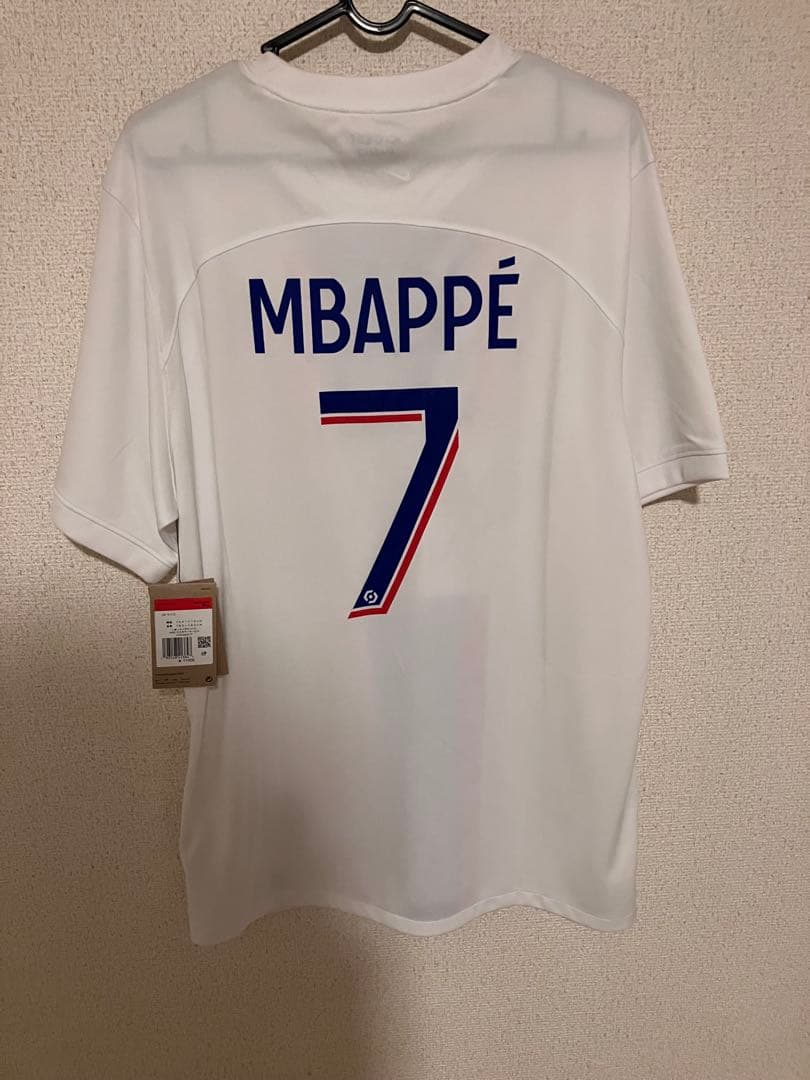 パリサンジェルマン エムバペ 新品未使用タグ付き 22/23サード USのL
