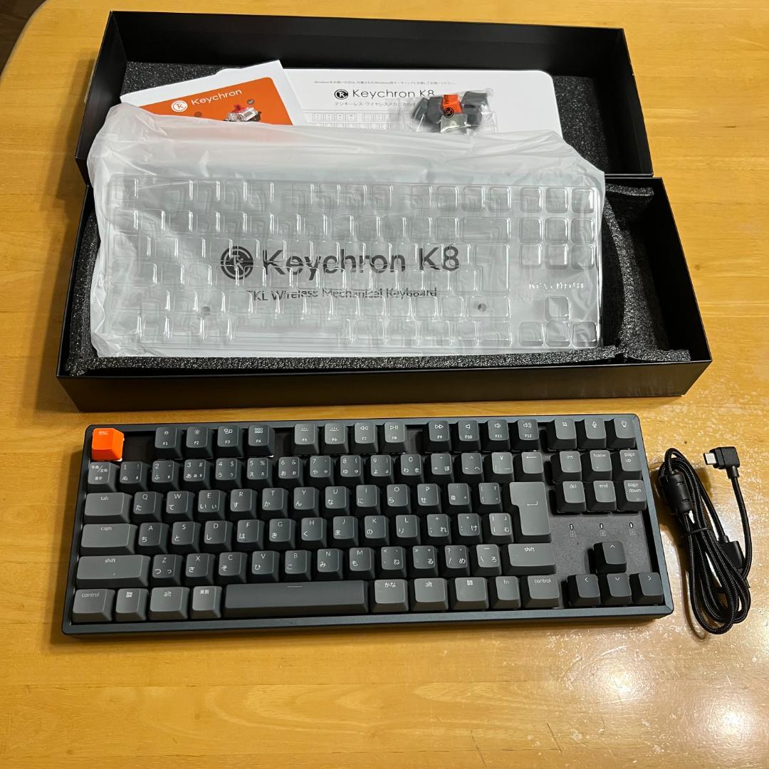 Keychron K8 日本語配列 ワイヤレス メカニカルキーボード