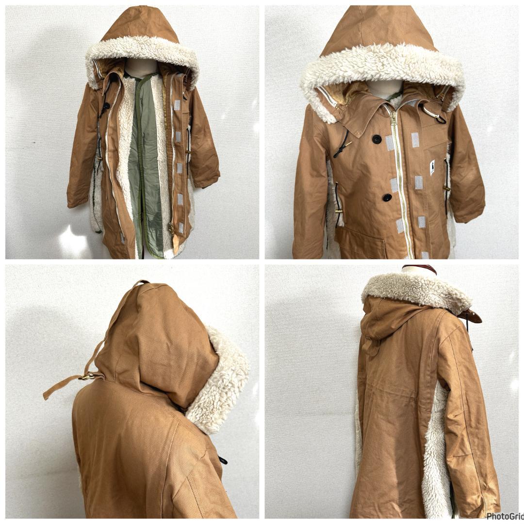 sacai × Carhartt WIP Canvas Parka コート