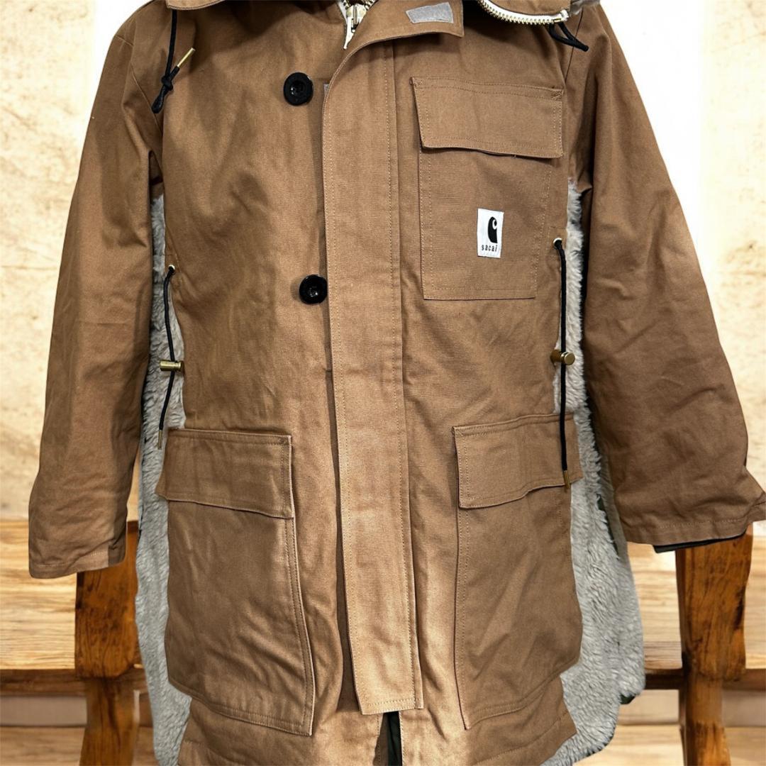 sacai × Carhartt WIP Canvas Parka コート