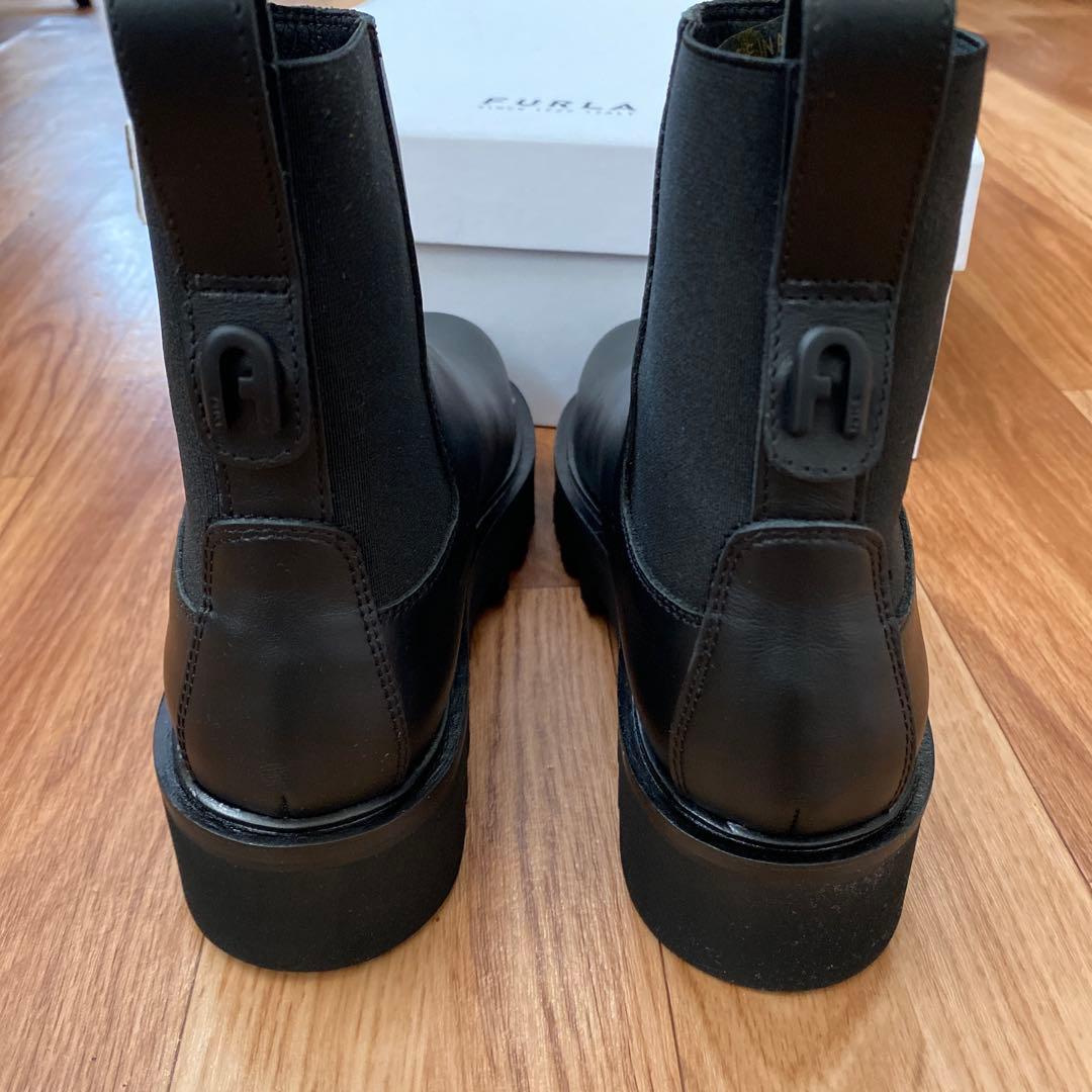 FURLA 新品　サイドゴア ブーツ 24cm