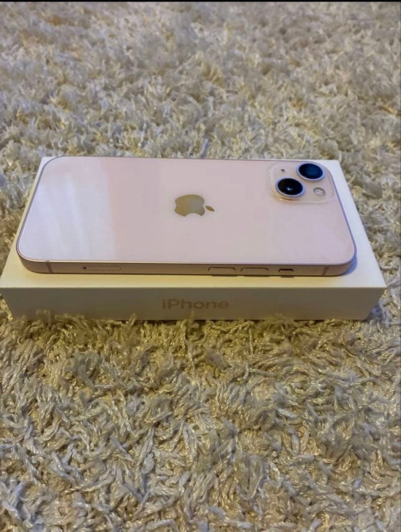 美品 iPhone13 128gb ピンク