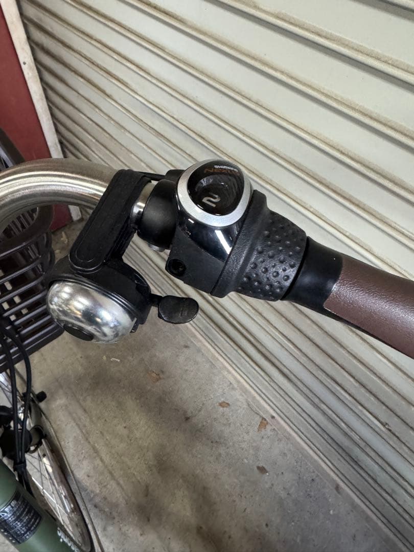 ☆Panasonic オリーブグリーン 電動アシスト自転車