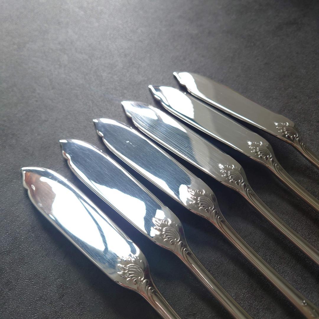 希少 美品 クリストフル マルリー フィッシュナイフ 6点