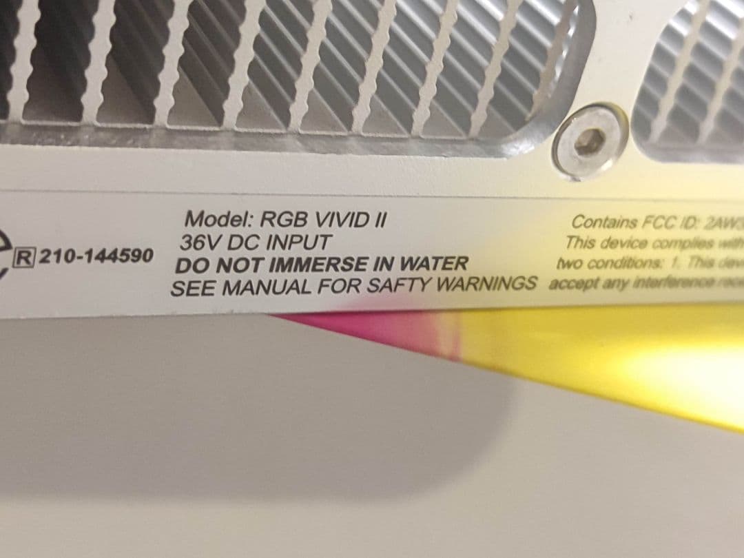 RGB VIVID2 中古 chihiros アクアリウム　ライト