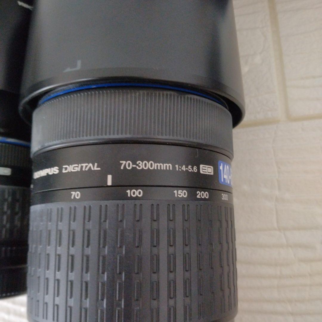 オリンパスE510　レンズ３本セット　リモートケーブル、バッテリー、付属品あり