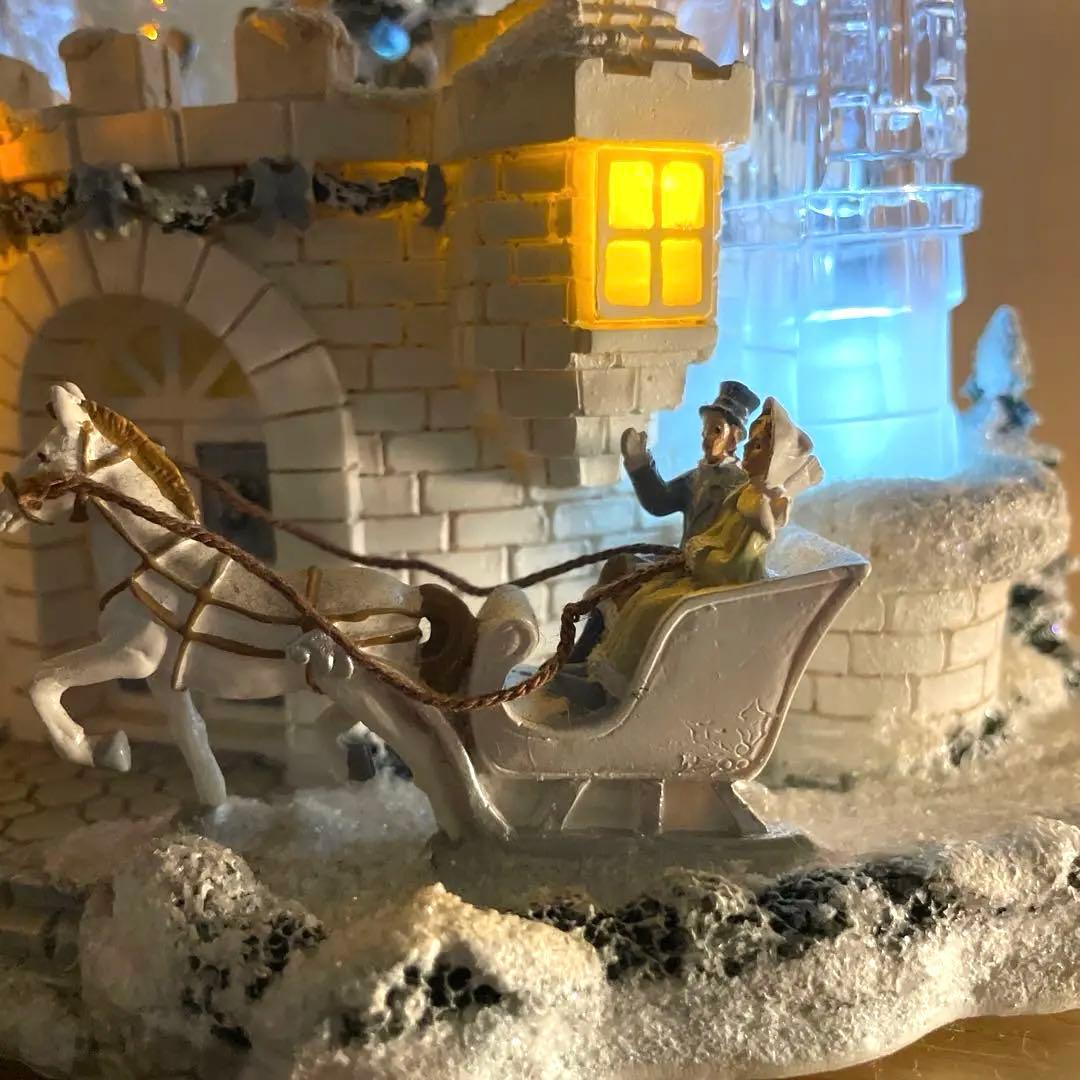 希少 クリスマスイルミネーションジオラマ ライトアップ