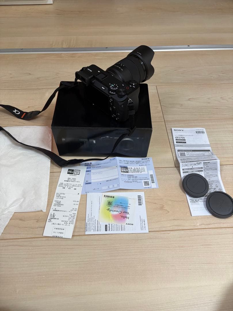2025/12月購入SONY α6700 高倍率ズームレンズキット