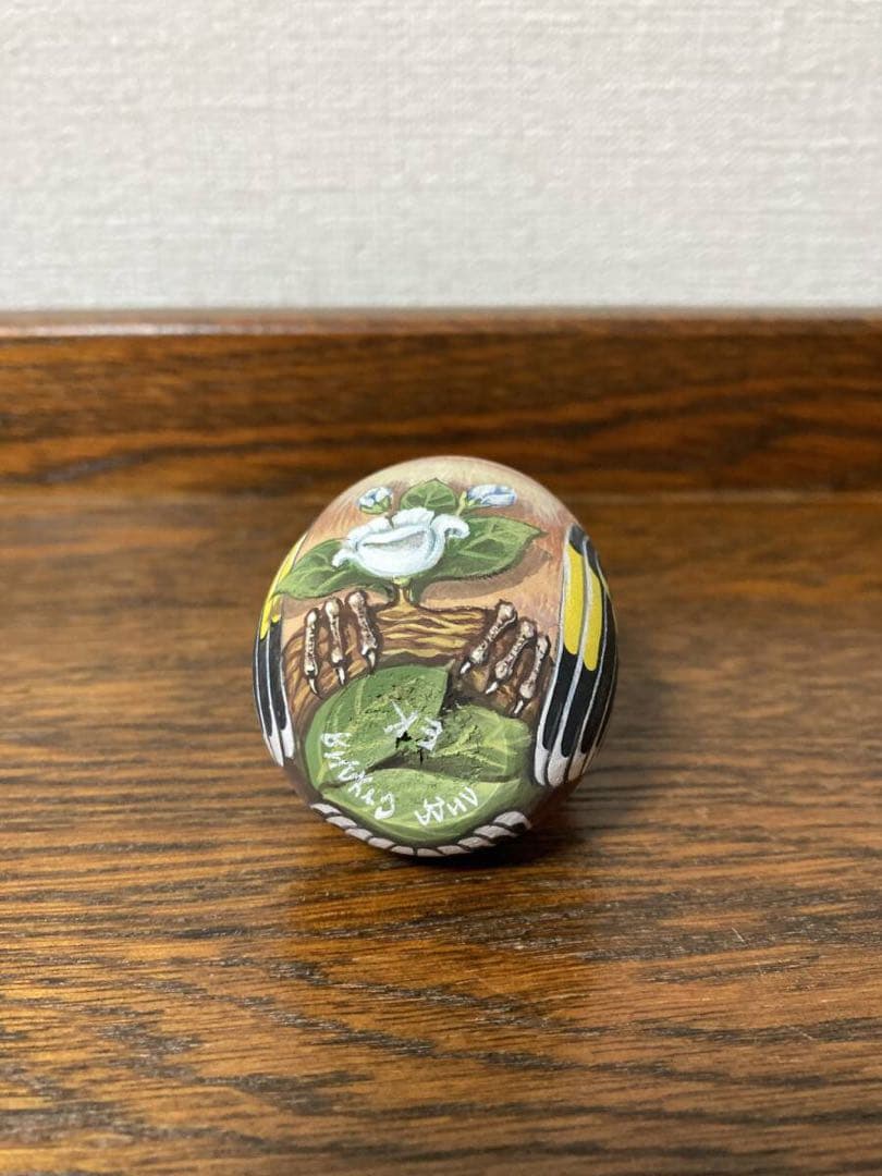 ロシア雑貨☆イースターエッグ オーナメント『ゴールドフィンチ』マトリョーシカ