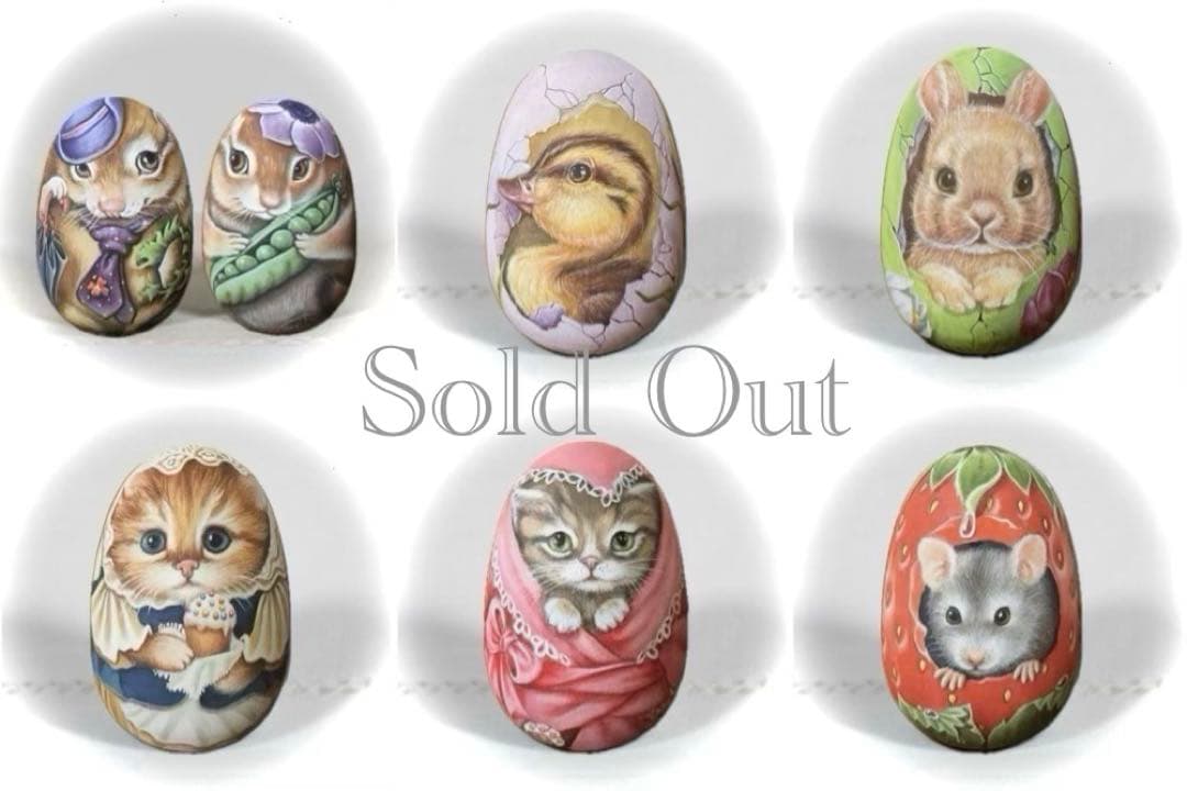 ロシア雑貨☆イースターエッグ オーナメント『ゴールドフィンチ』マトリョーシカ