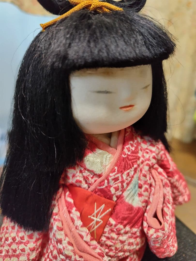 木目込み人形　市松人形　アンティーク