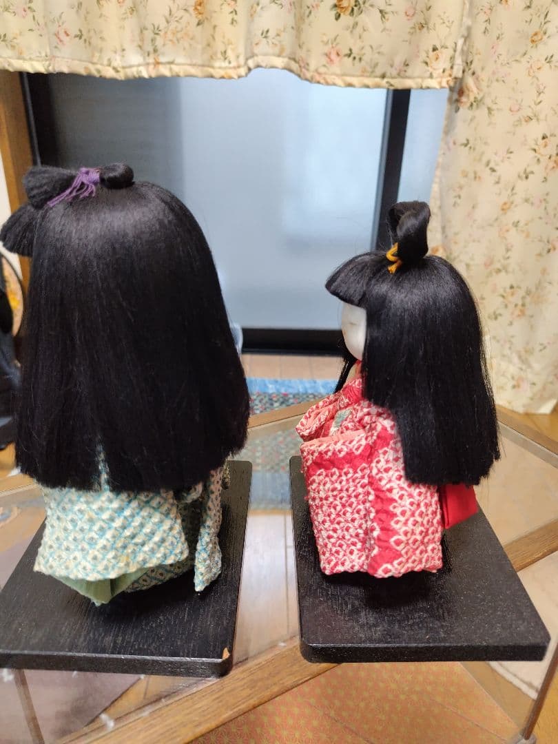 木目込み人形　市松人形　アンティーク