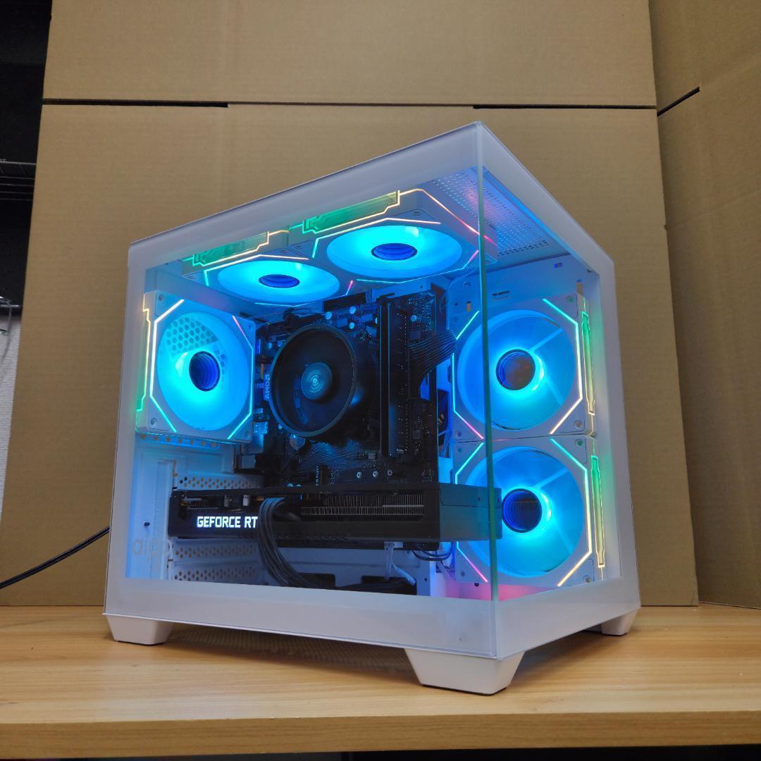 新品ケースゲーミングPC★RTX4070Ti/Ryzen 7/SSD512GB②