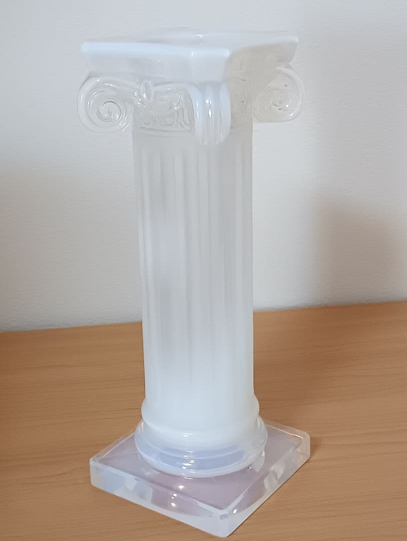 オパールセント カメイクリスタル フラワーベース 花瓶 オパリン