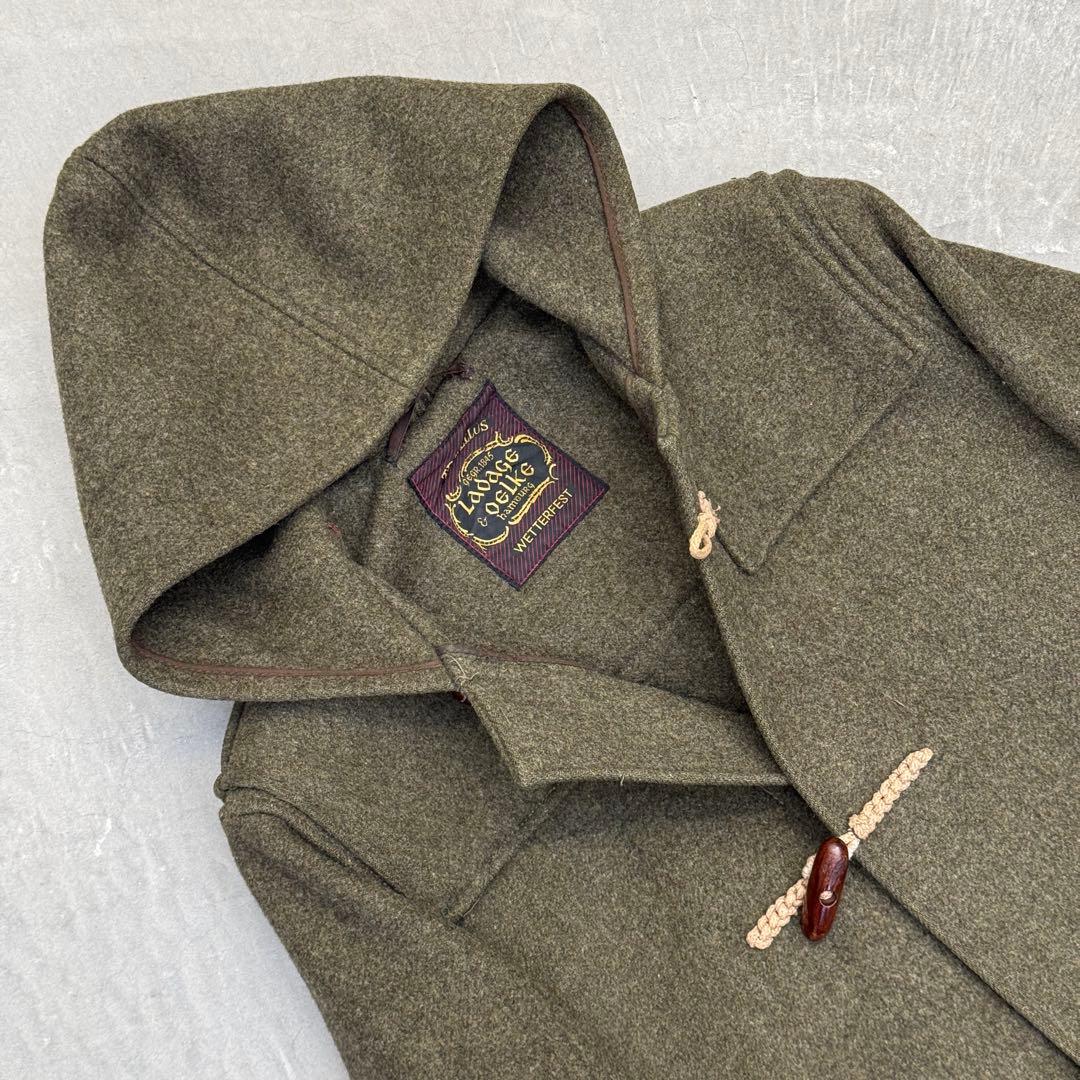 ラダゲアンドウルク ウール ダッフルコート カーキ ダッフル