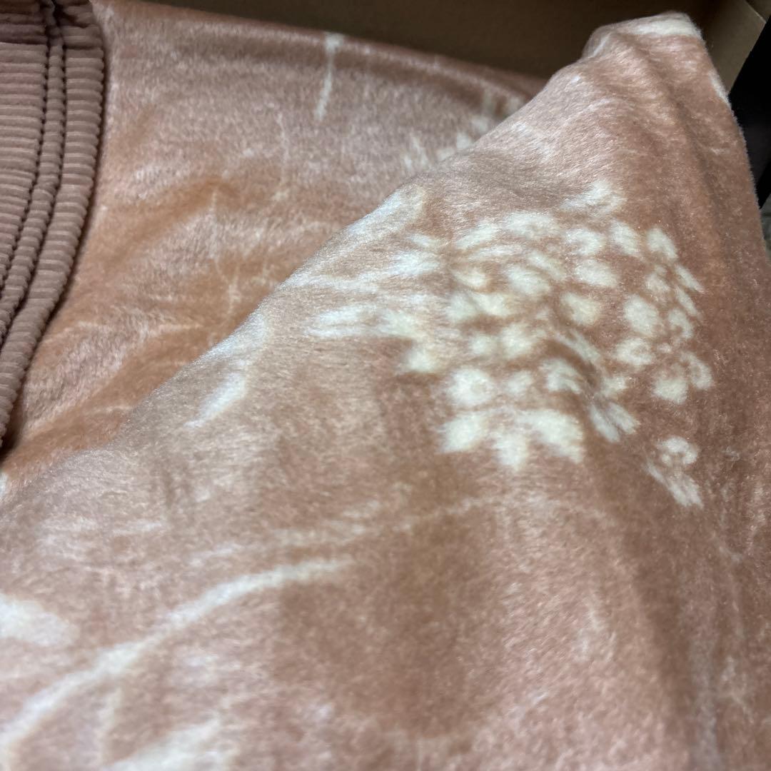 高島屋 くらしすと シルク毛布 絹毛布 絹100% クリーム ベージュ 日本製