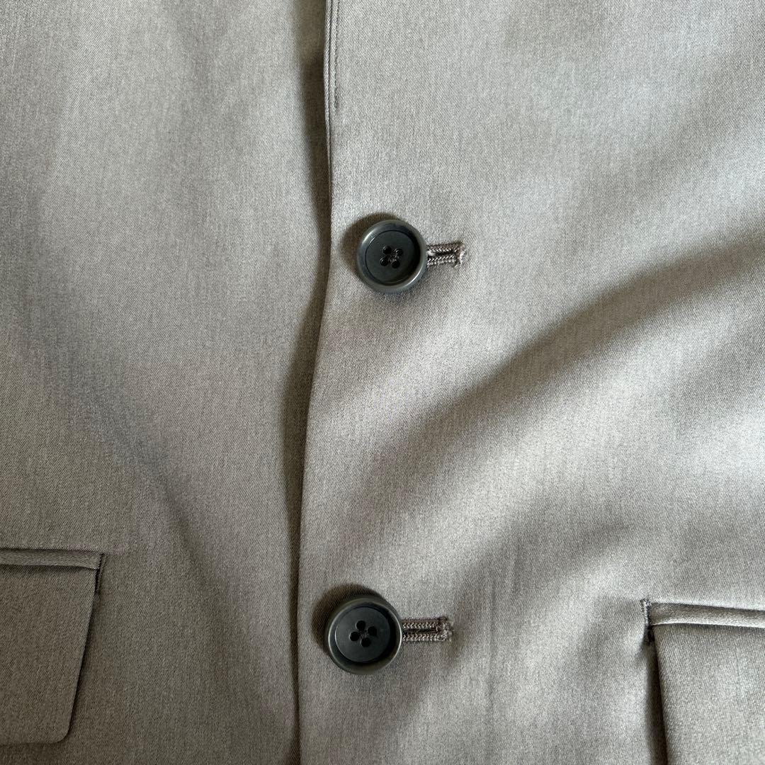 【中古品】WWS 大人のBizテーラードジャケット ビターグレー Mサイズ