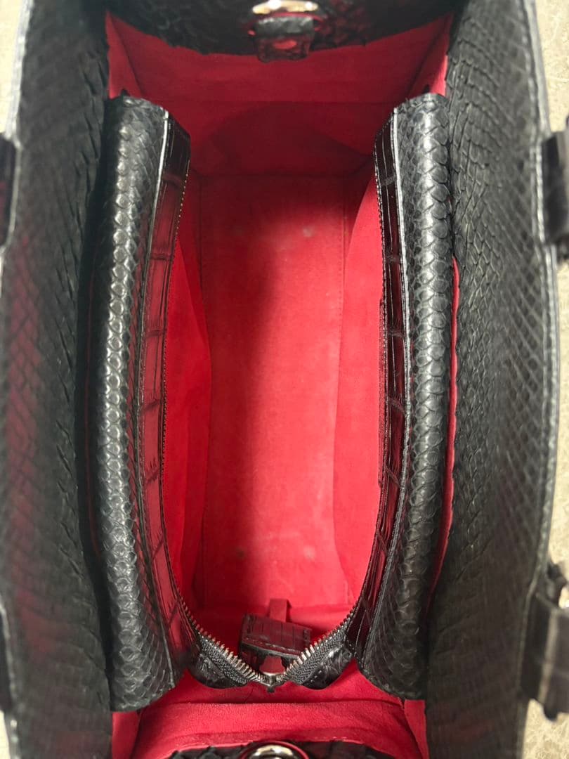 君がいない　池田工芸　オールクロコ　ラウンジトート