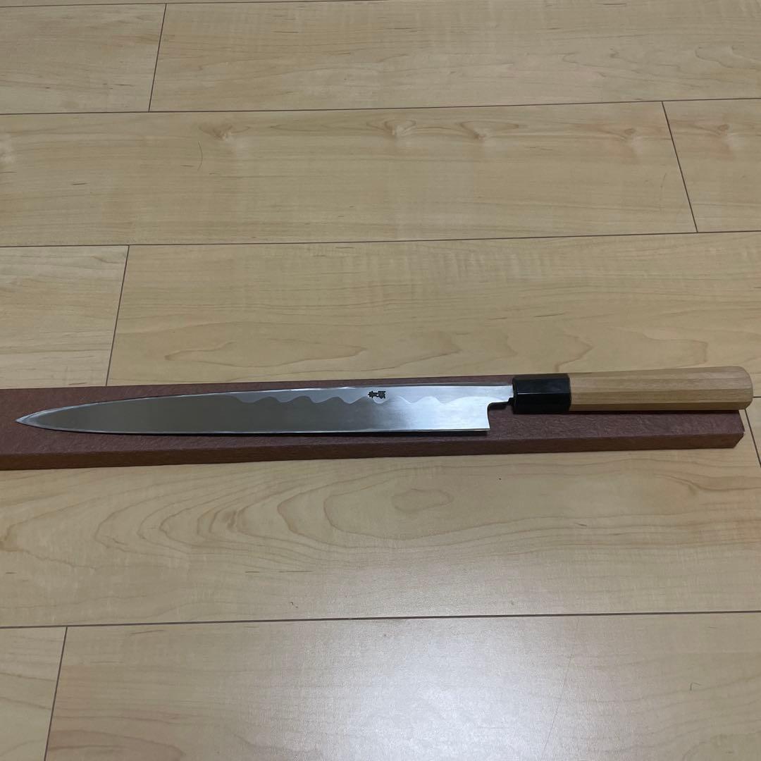 【高鳳 和包丁】柳刃包丁 尺一 霞青鋼 八角柄