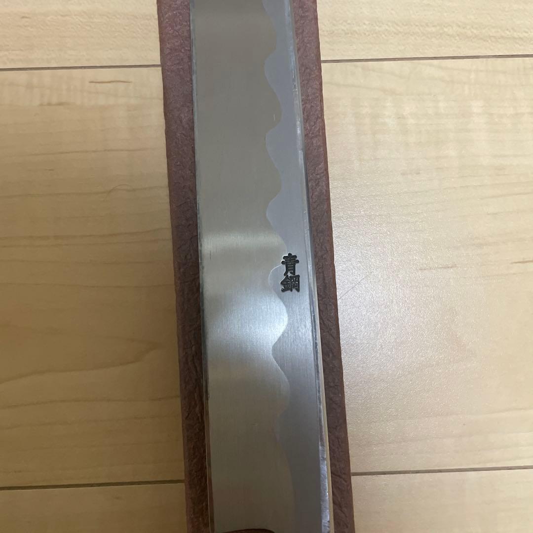 【高鳳 和包丁】柳刃包丁 尺一 霞青鋼 八角柄