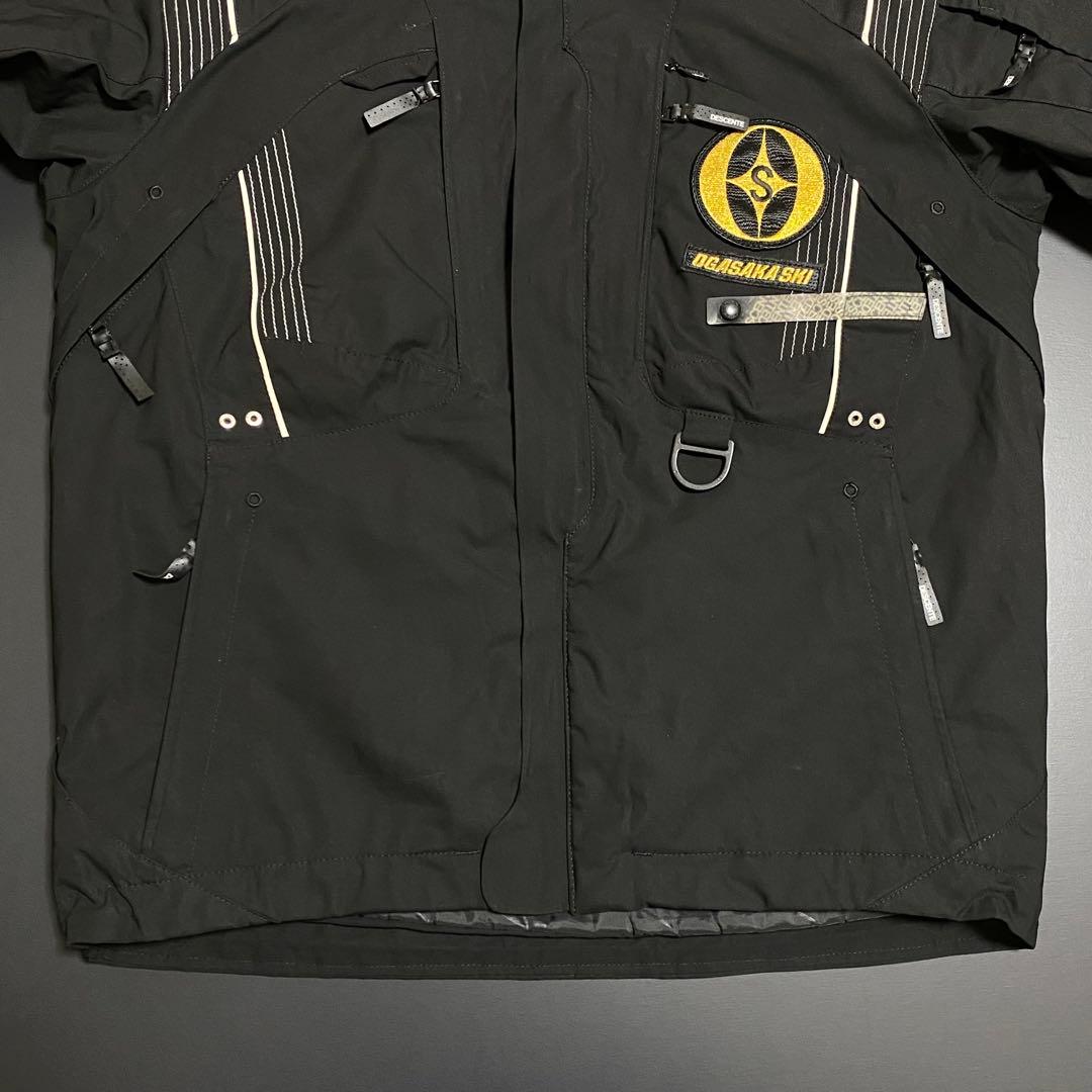 美品 DESCENTE OGASAKAスキージャケット 高機能 ストレッチ S