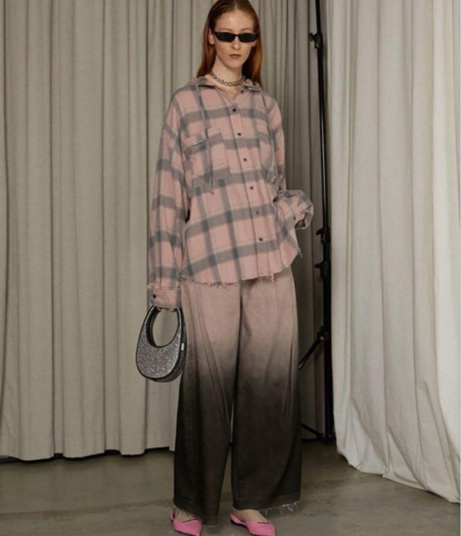 PRANK PROJECT Hooded Check Shirt 新品タグ付き