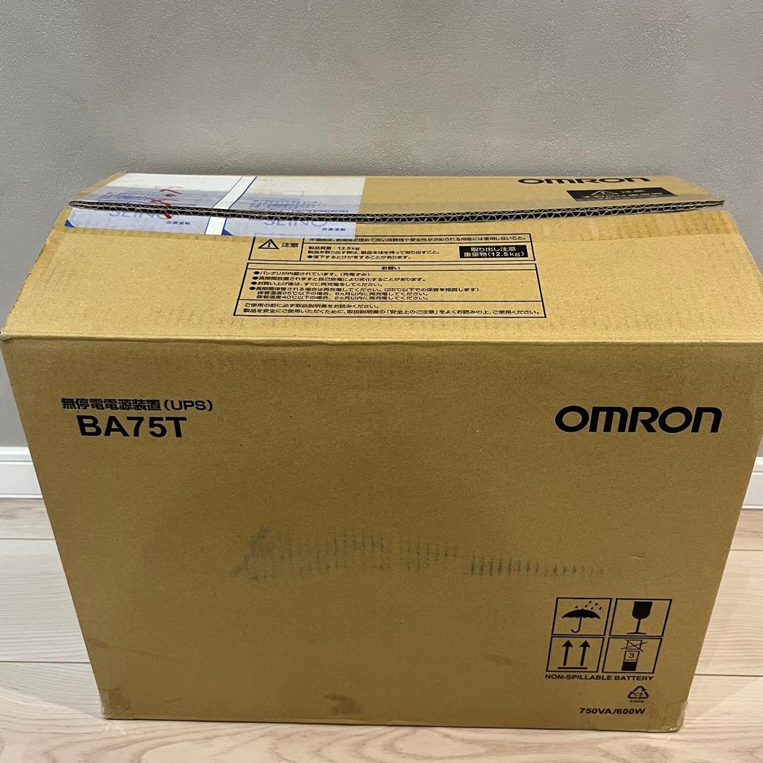 OMROM BA75T 無停電電源装置 (UPS) 新品未使用