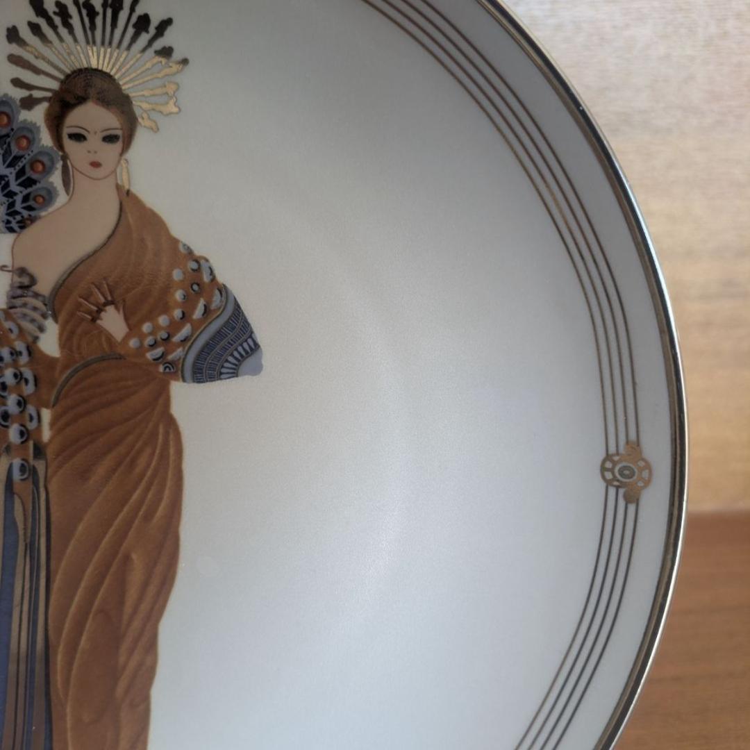 エルテ アールデコ フランクリンミント プレート ATHENA Erte