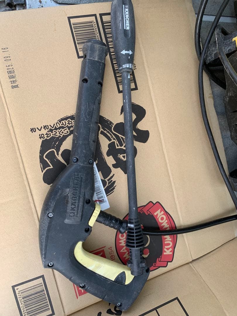 ジャンク品現状　ケルヒャー 高圧洗浄機 K3 サイレント　60HZ 動作品