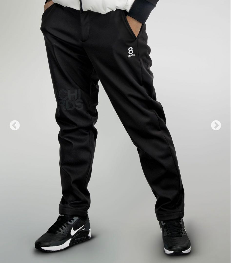 HACHI YARDS ブラックパンツ スリムフィット