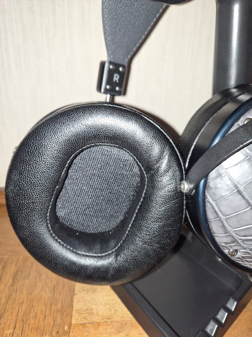 Audeze 有線ヘッドホン クロコダイルパターン