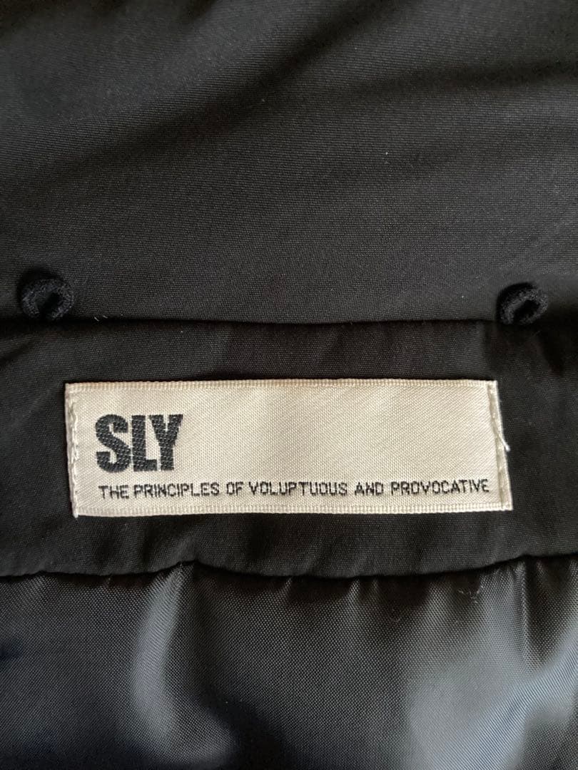SLY スライ モッズコート ライナー付き ミリタリーコート アウター ブラック
