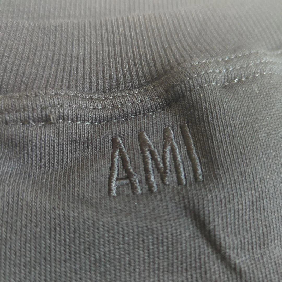 ✨新品タグ付✨ アミパリ 黒 トレーナー　サイズM QR認証済