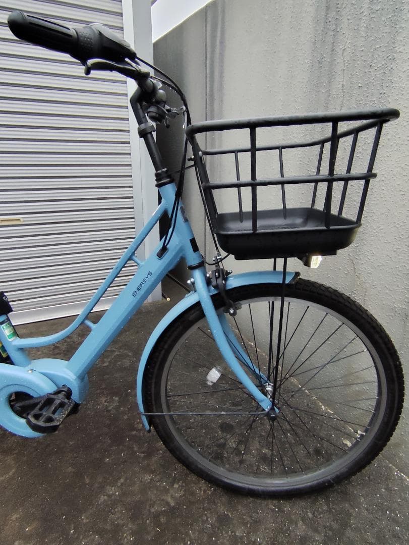 サイクルベースあさひ　エナシスＭe　水色　2024年製　美品