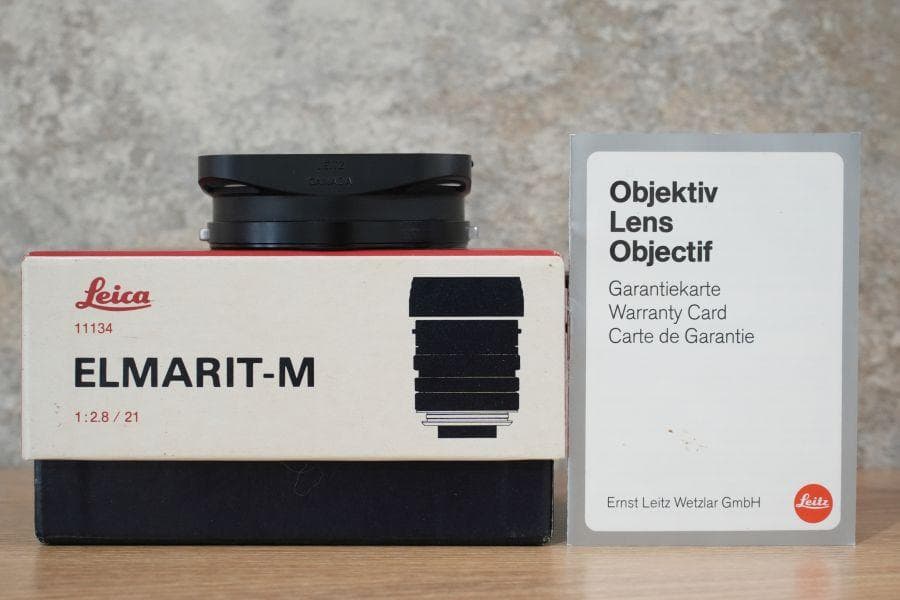 Elmarit M21mm f2.8 1st 後期 1985年製 箱＆フード付き