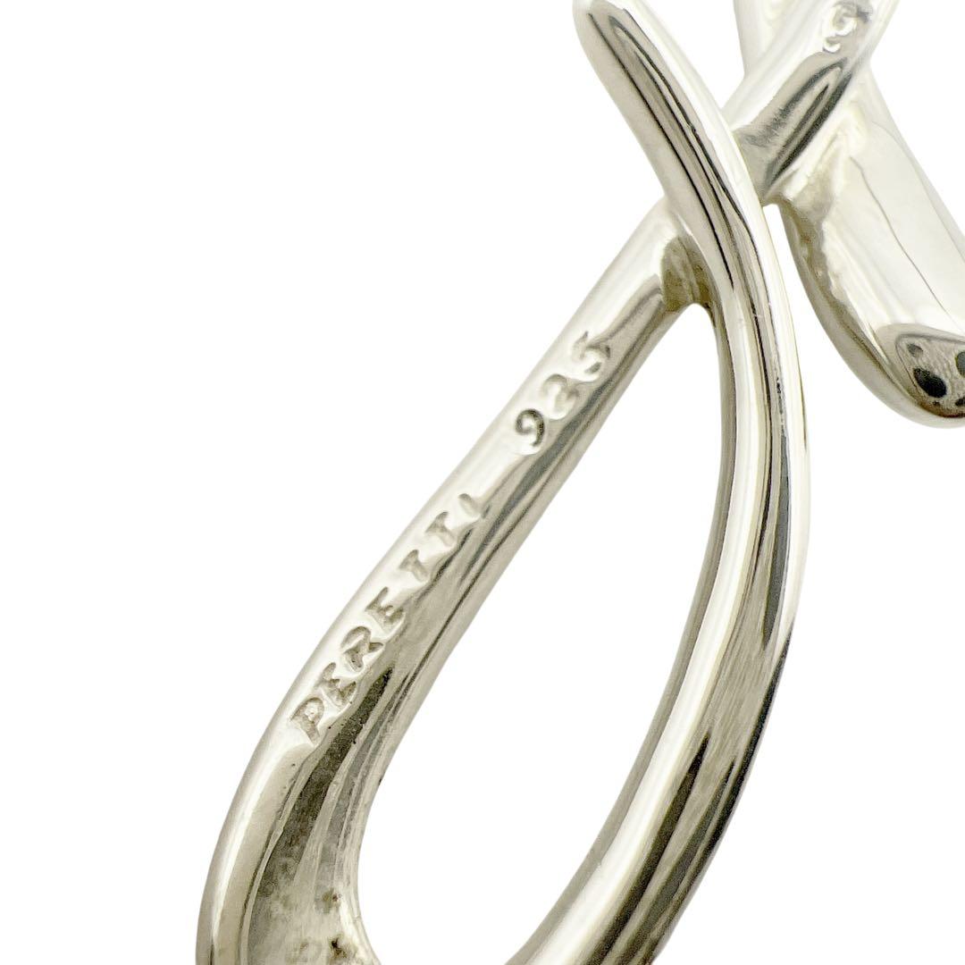 美品✨ティファニー　アルファベットF ピンブローチ　シルバー