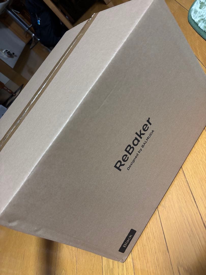 新品BALMUDA ReBaker KTT01JP-BK トースター ブラック