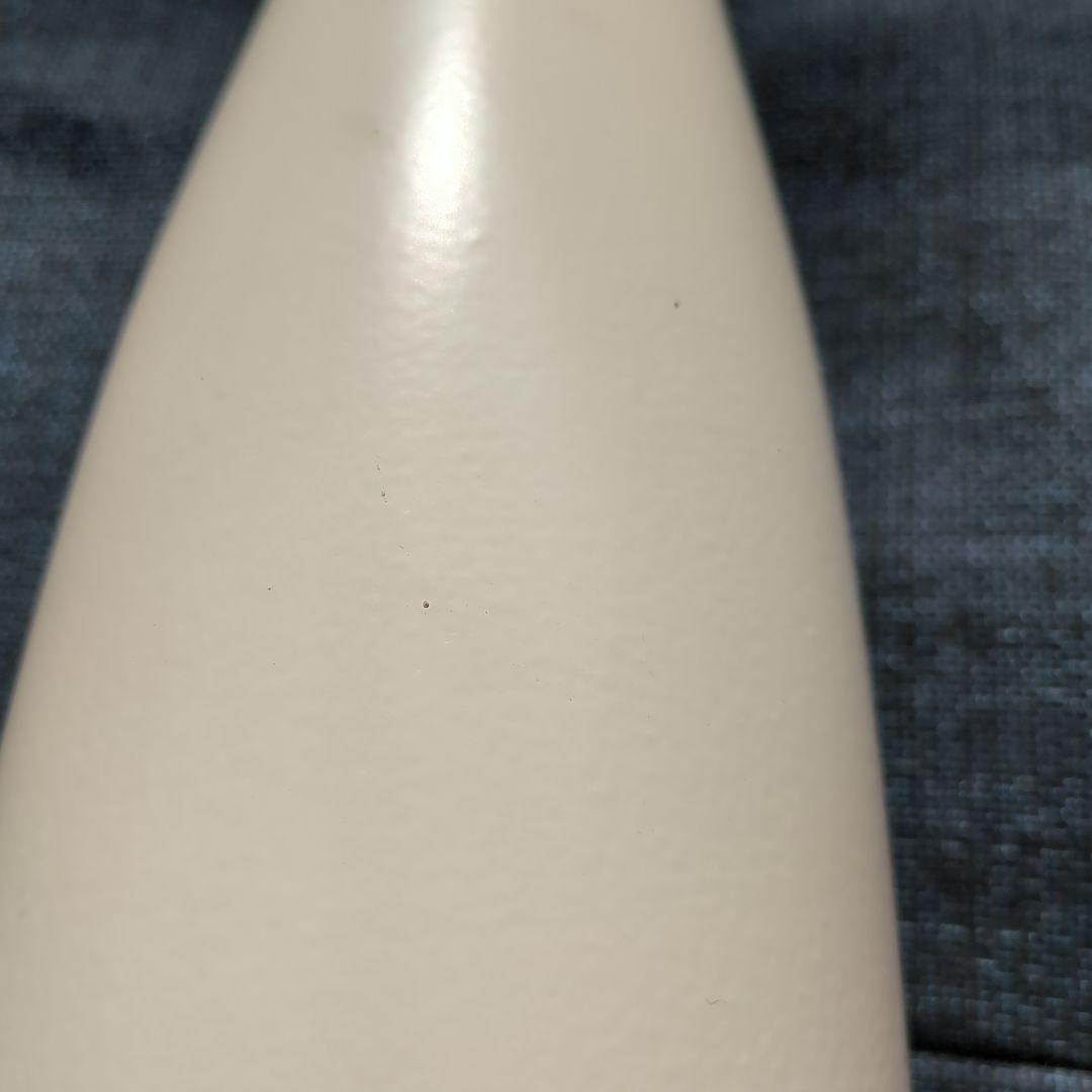 ドイツ　花瓶　scheurich　陶器製ヴィンテージ花瓶　ホワイト細長花瓶